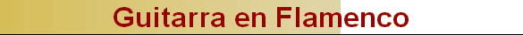 Guitarra en Flamenco